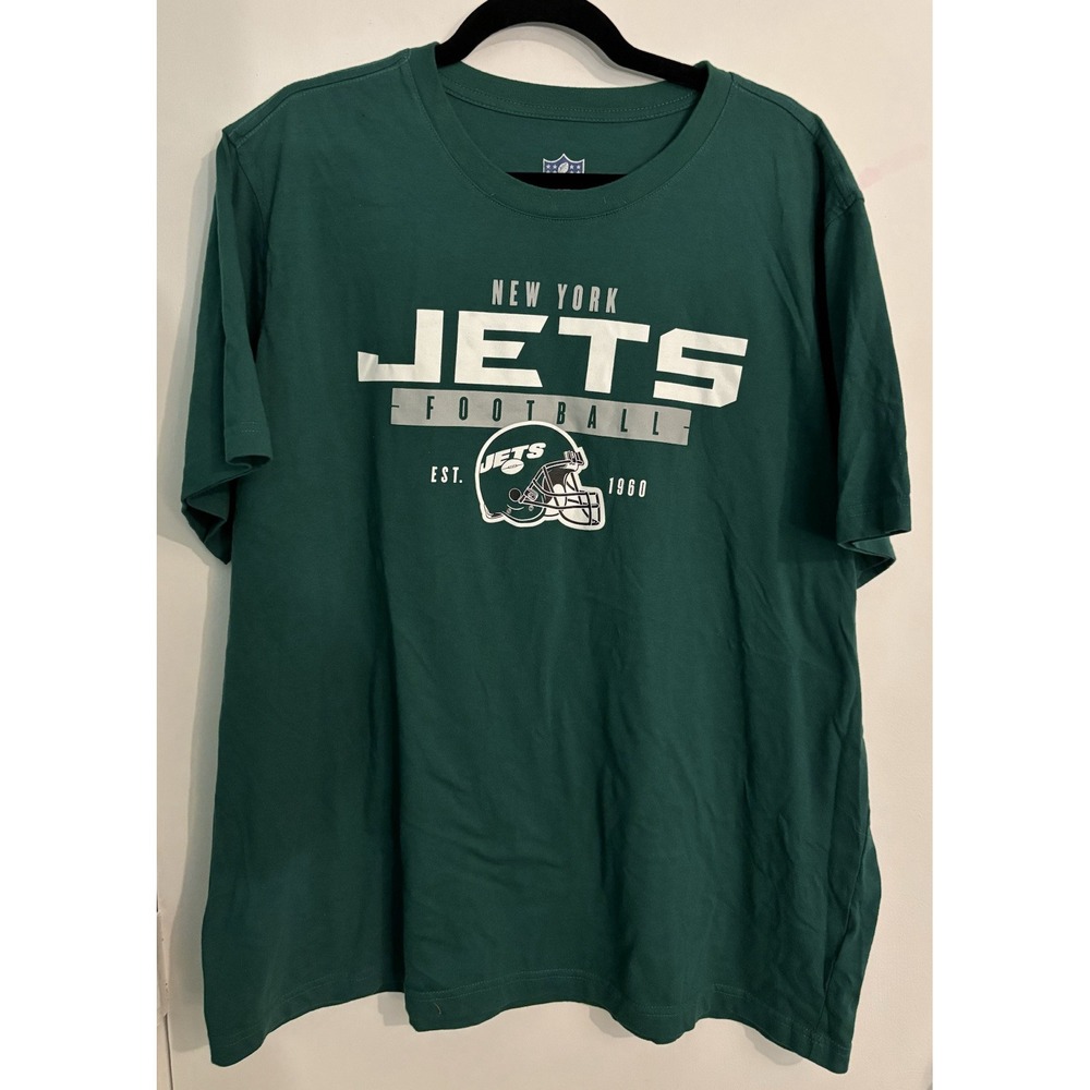 NY Jets 2020 A Season to Remember Mens Crew Neck Tee Sz 2XL Green White NFL